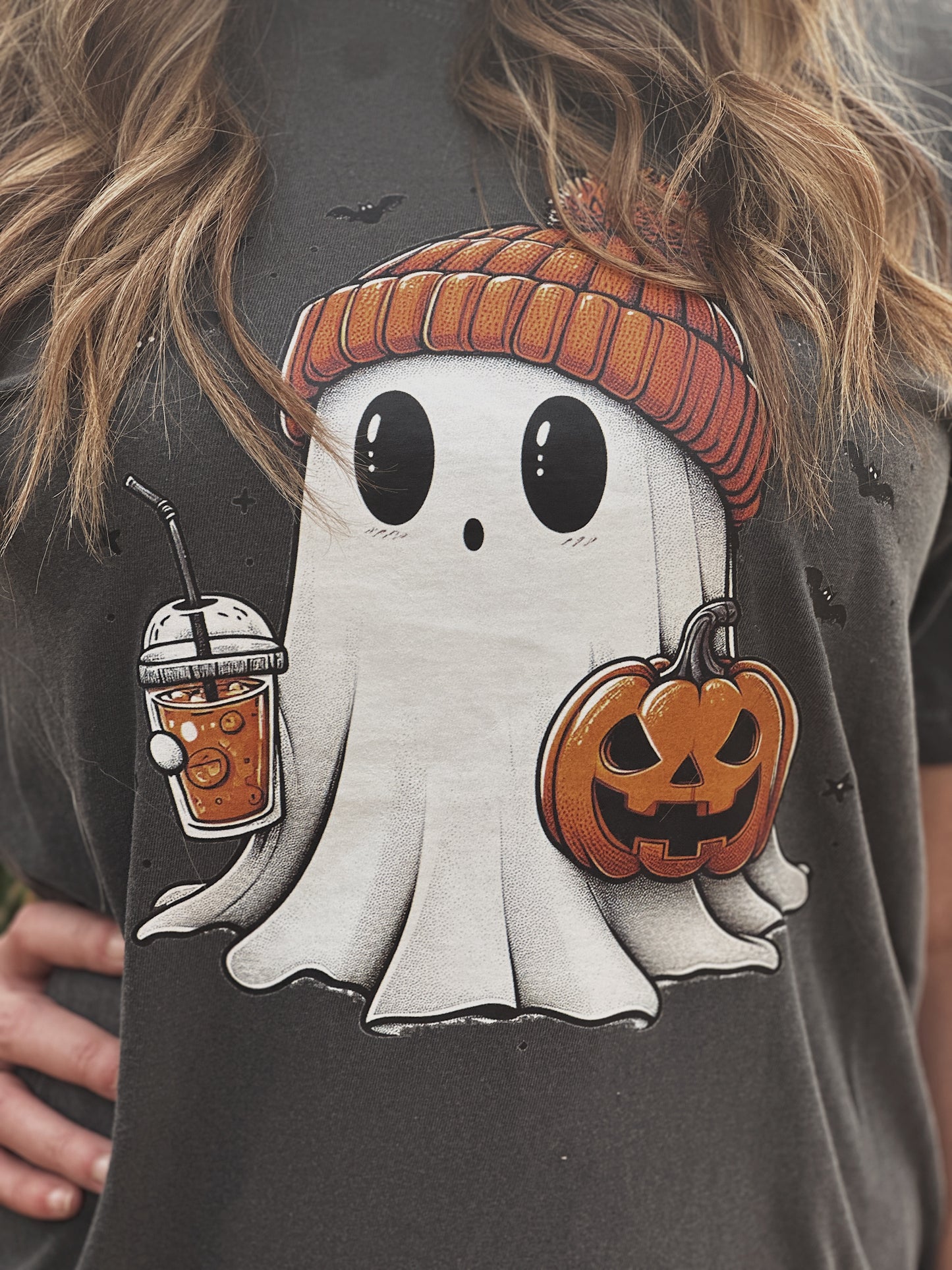 Ghost Tee - Grey
